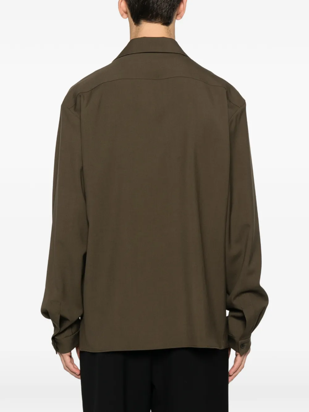 The Row Kanta shirt Groen