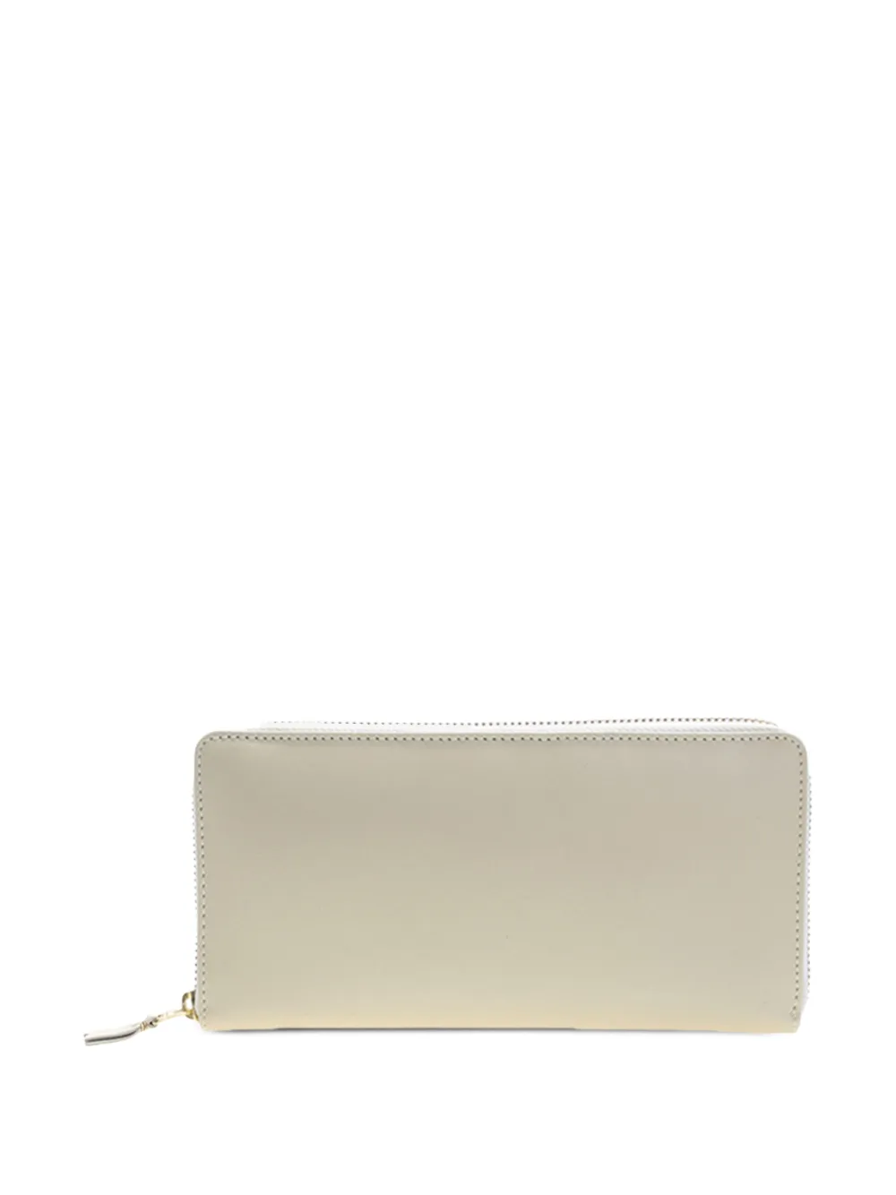 Comme Des Garçons Wallet Leren portemonnee Beige