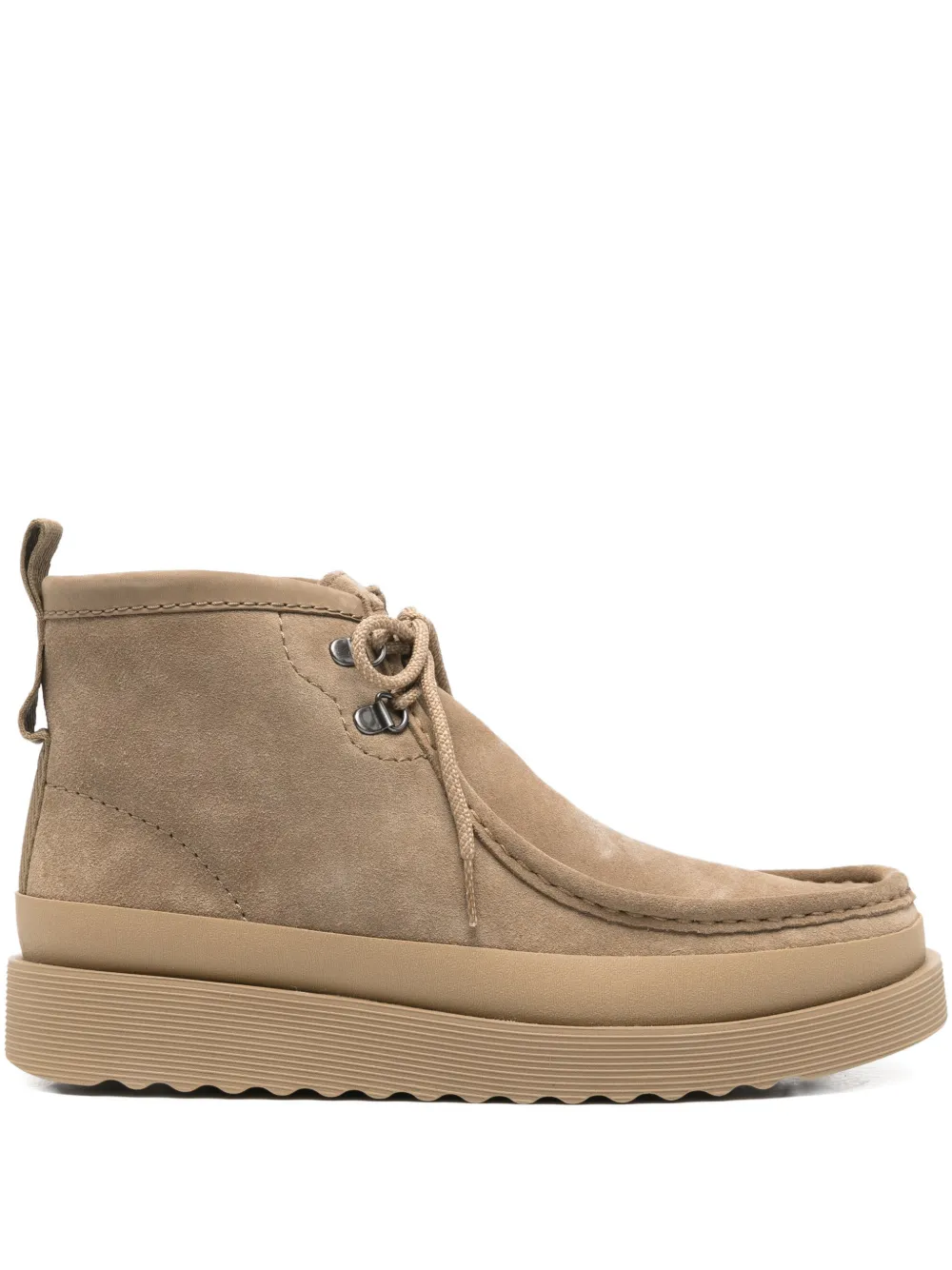 Clarks Originals Wallabee lace-up leather boots - Neutrals
