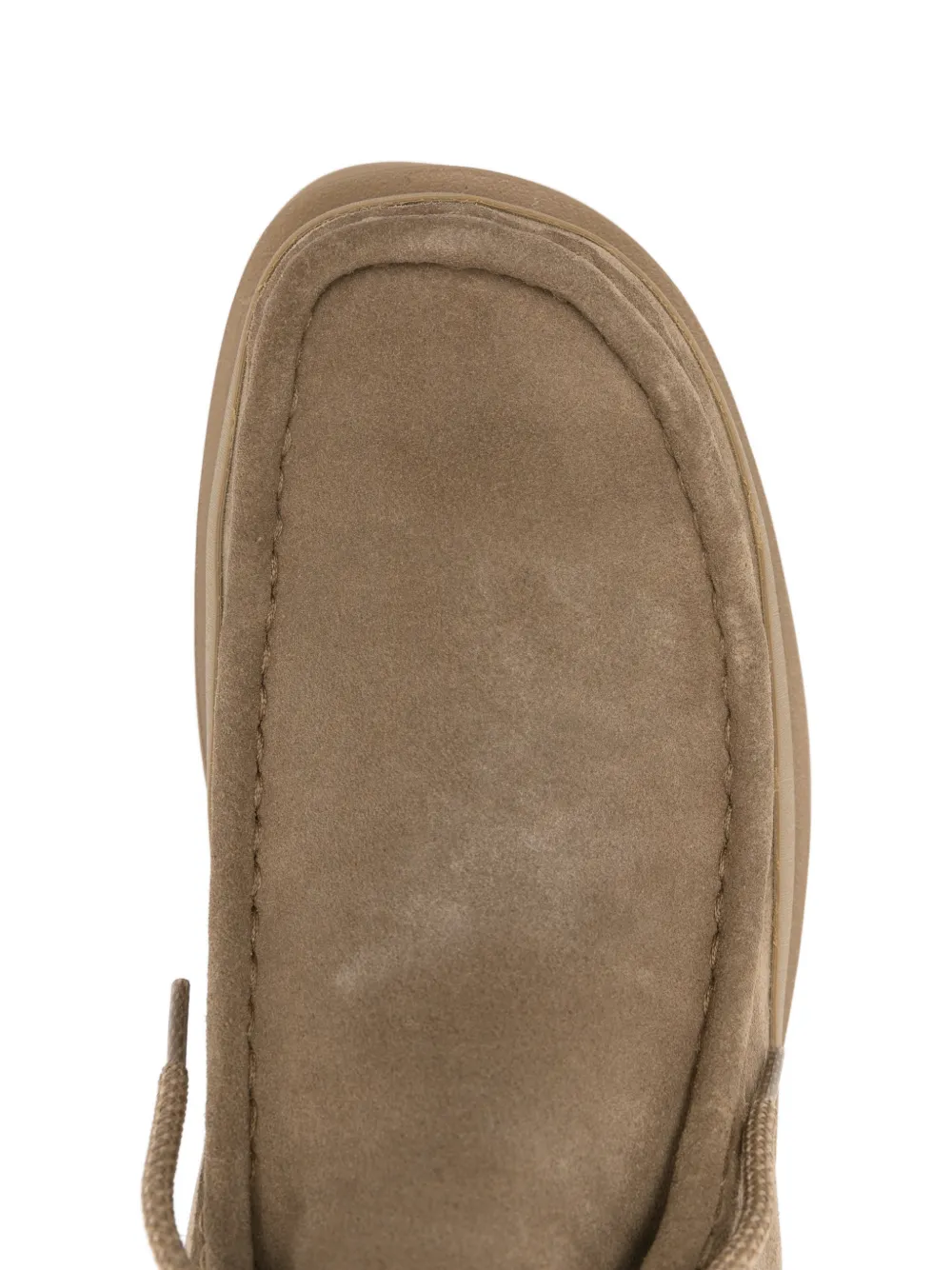 Clarks Originals Wallabee leren veterlaarzen Beige