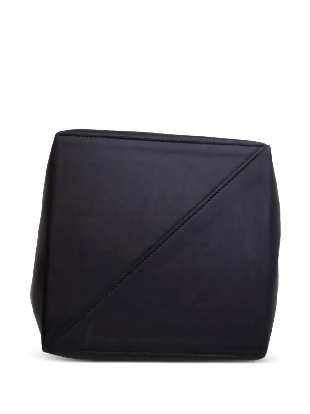 Pre-owned Hermes 2018 Evercolor And Swift Licol 17 Bucket Bag In Black