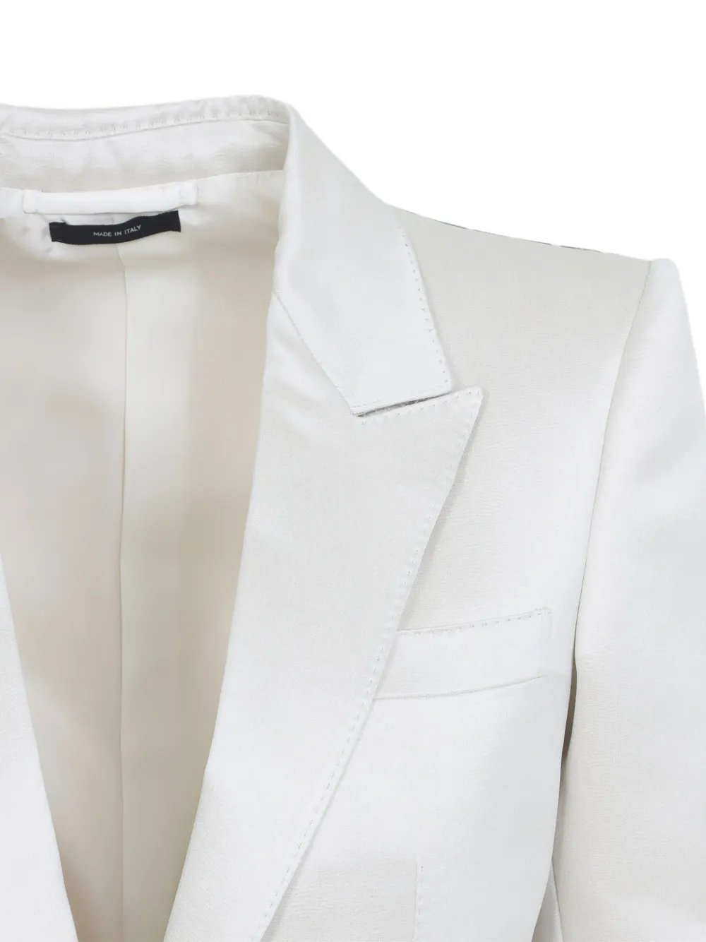 TOM FORD Duchess blazer met enkele rij knopen Beige