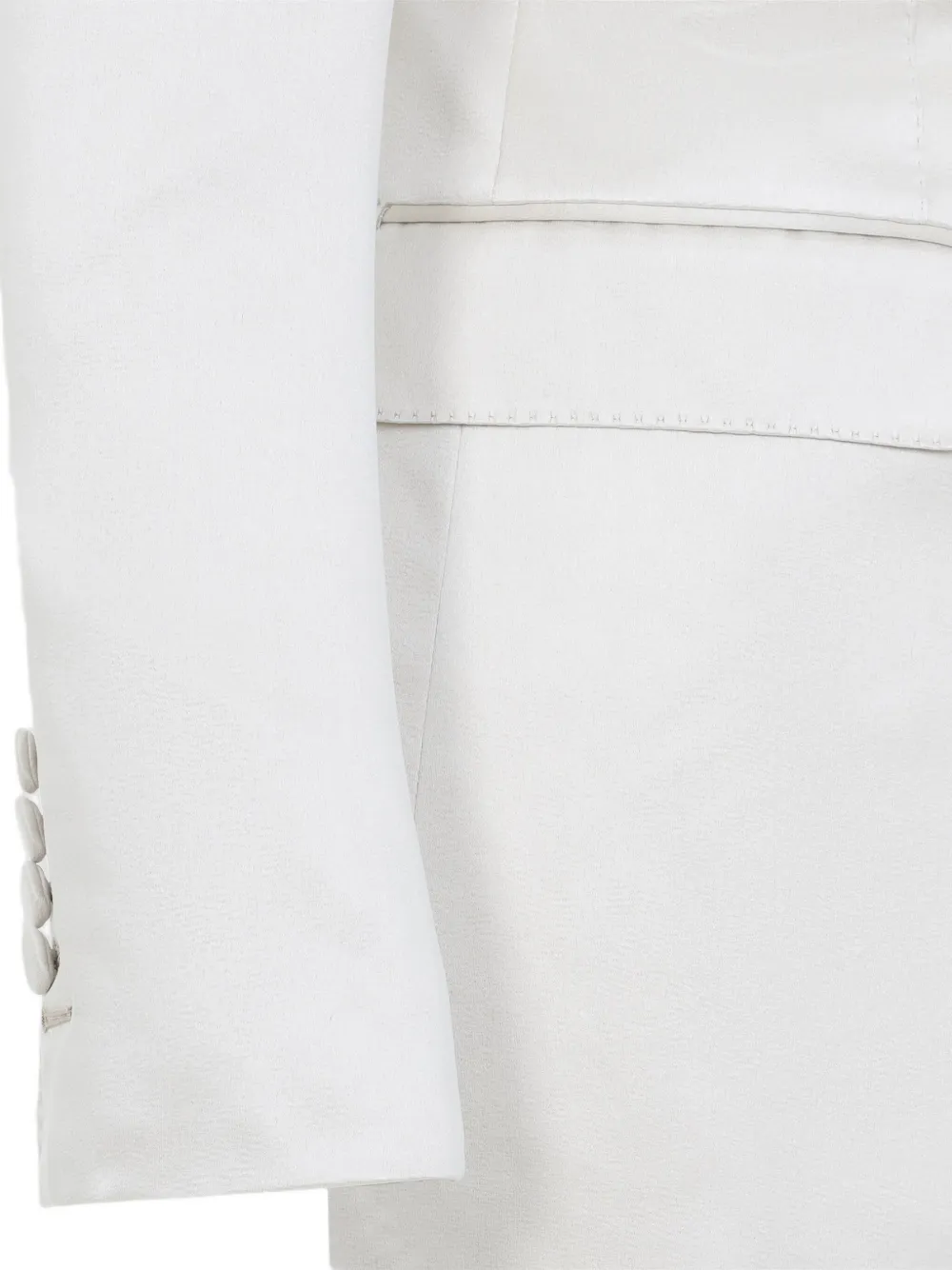 TOM FORD Duchess blazer met enkele rij knopen Beige