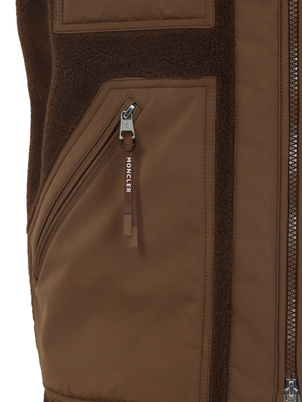 Moncler Karakai bodywarmer Bruin