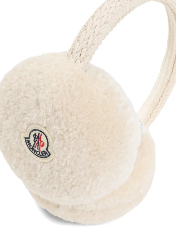 Moncler テディベア イヤーマフ | ニュートラル | FARFETCH JP