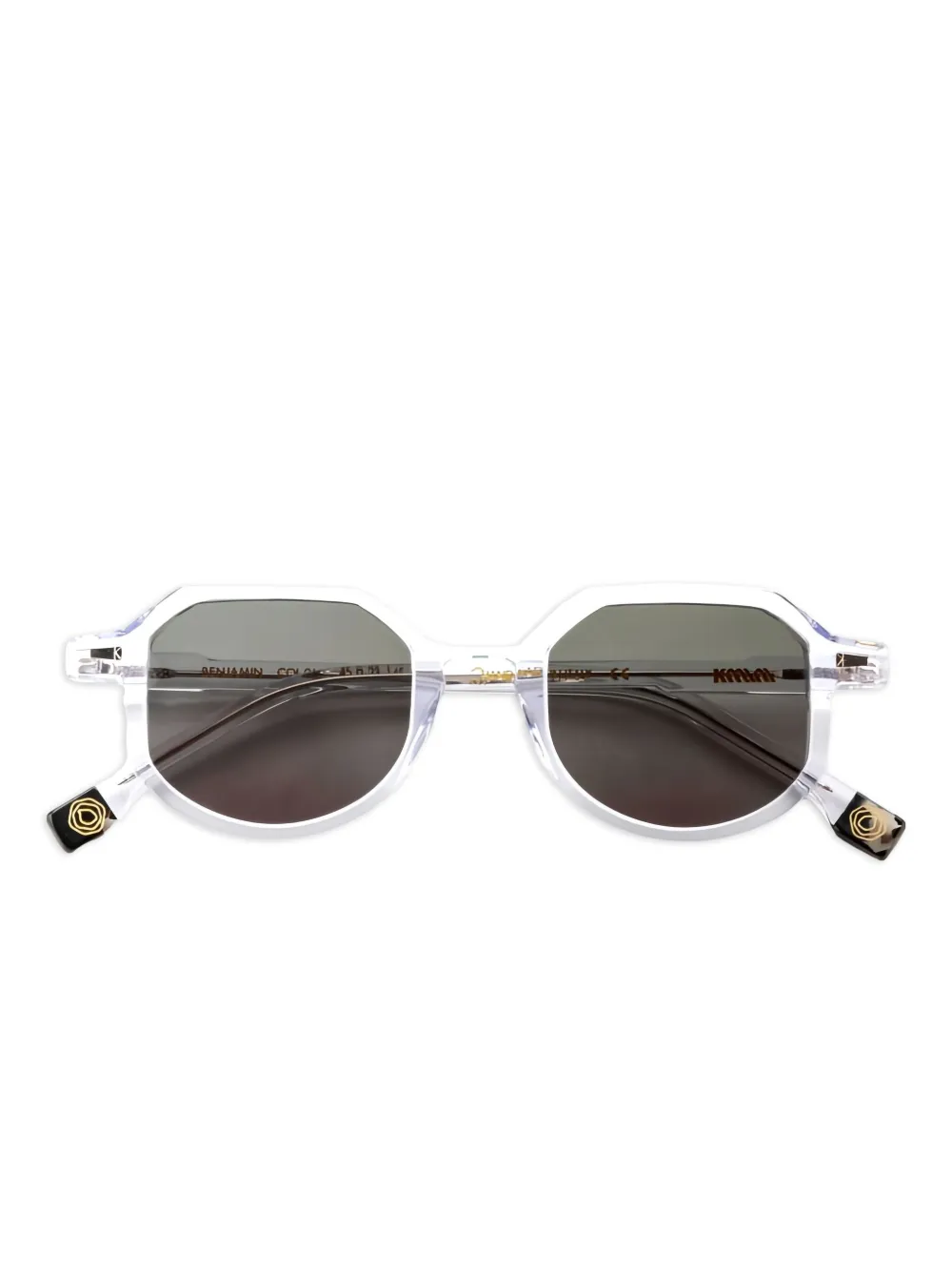 KYme Benjamin geometric-frame sunglasses | Weiß | Image 1