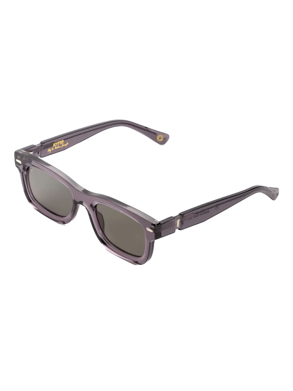 KYme rectangle frame jedi sunglasses - Grijs