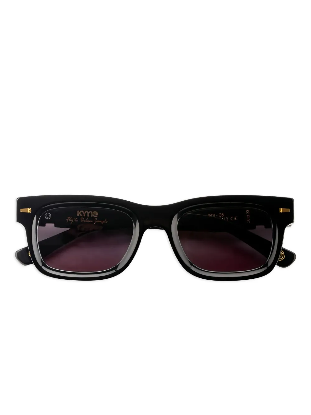 KYme Jedi rectangle-frame sunglasses | Black | Image 1