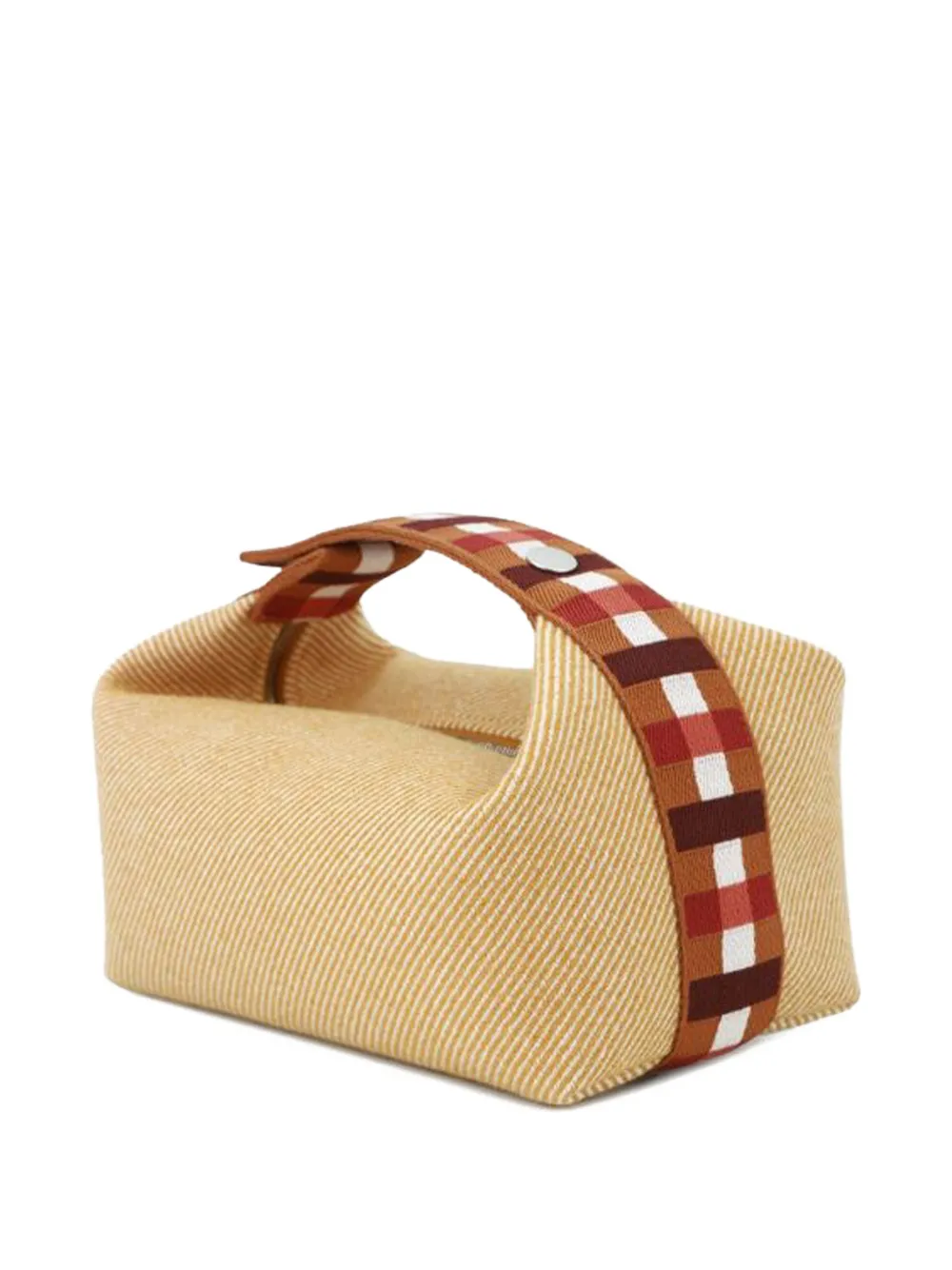 Hermès Pre-Owned 2021-2025 Small Wool Bride a Brac Au Carre Case vanity bag | Pre-Owned | Image 2