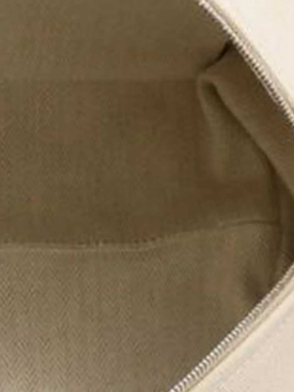 HERMES Pre-owned 2020-2025 Small Canvas Bride A Brac Case Vanity Bag In Brown