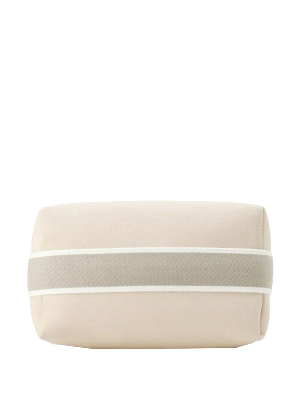 HERMES Pre-owned 2020-2025 Small Canvas Bride A Brac Case Vanity Bag In Brown