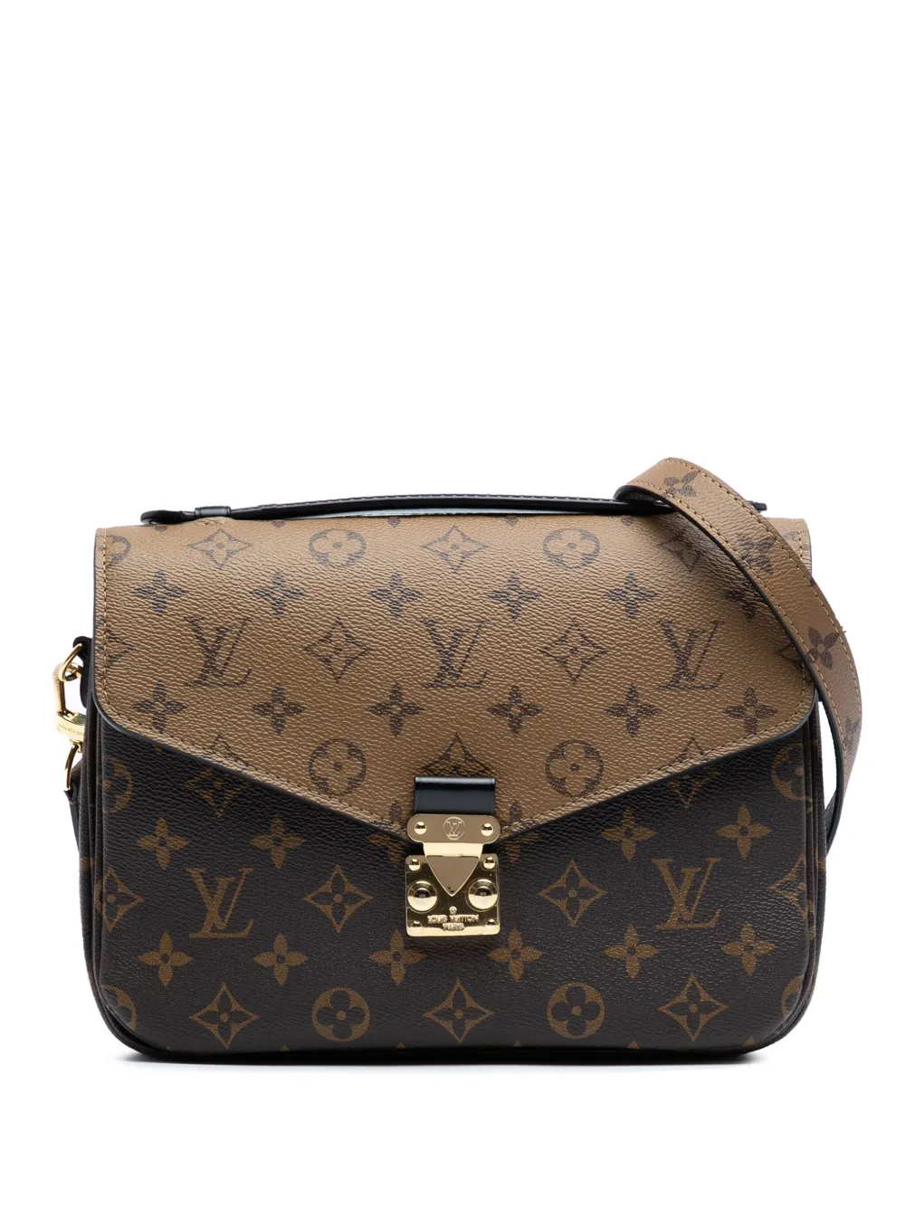 Louis Vuitton Pre-Owned 2021-2025 Monogram Reverse Pochette Metis Louis Vuitton Pre-Owned 2021-2025 Monogram Reverse Pochette Metis