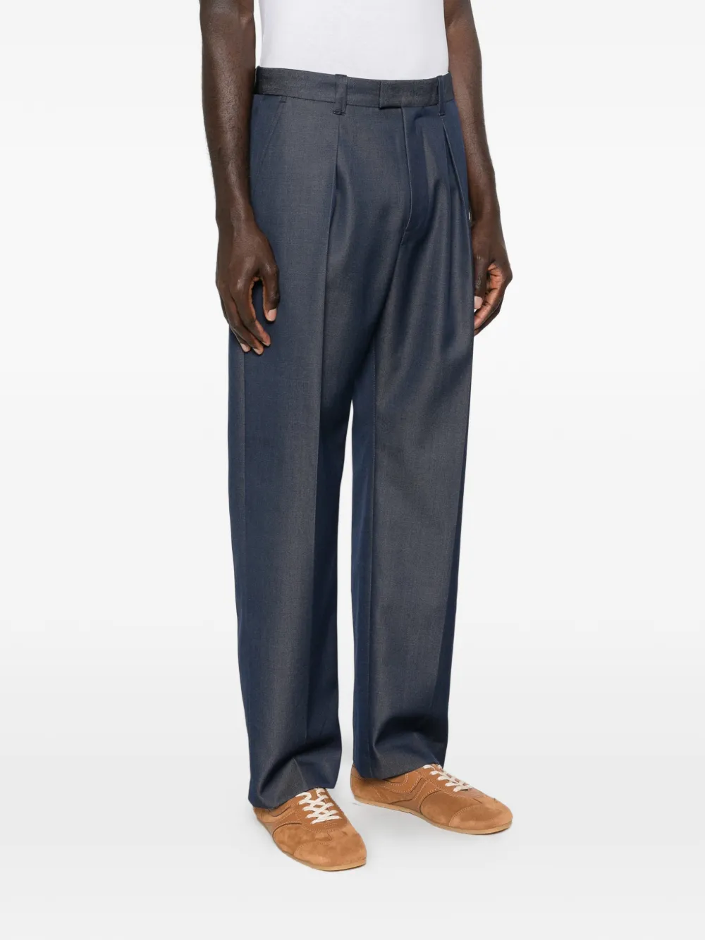 Pleated Loose Fit Trousers