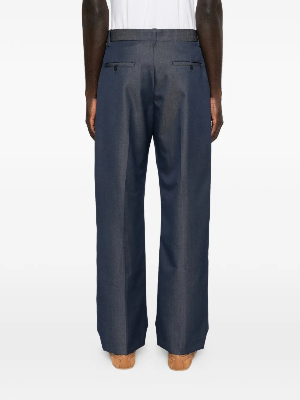 Pleated Loose Fit Trousers