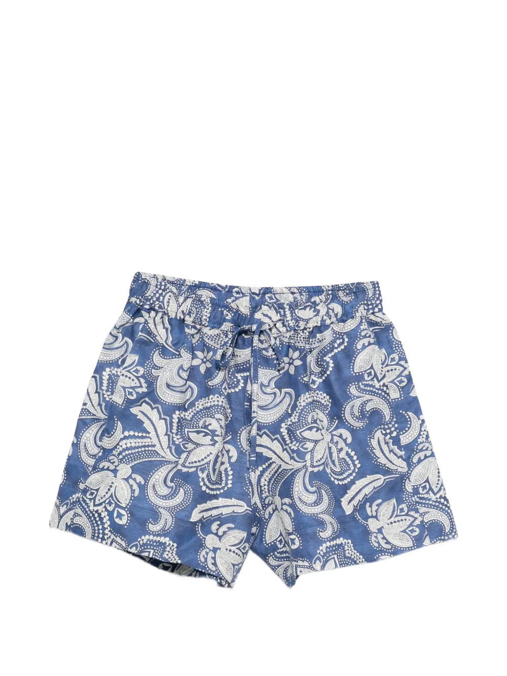 SANDRO Shorts con stampa paisley - Blu