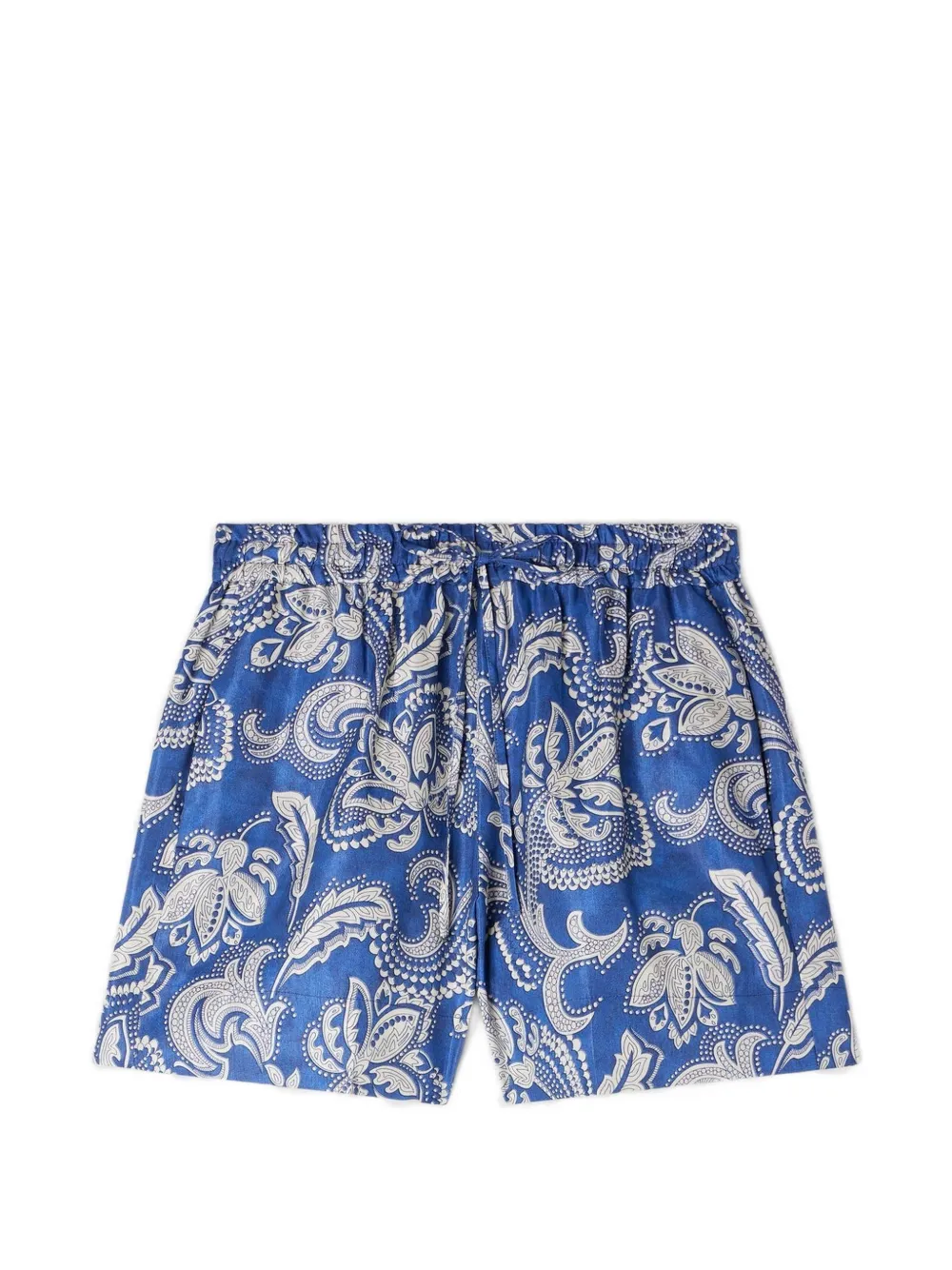 SANDRO Shorts con stampa paisley - Blu