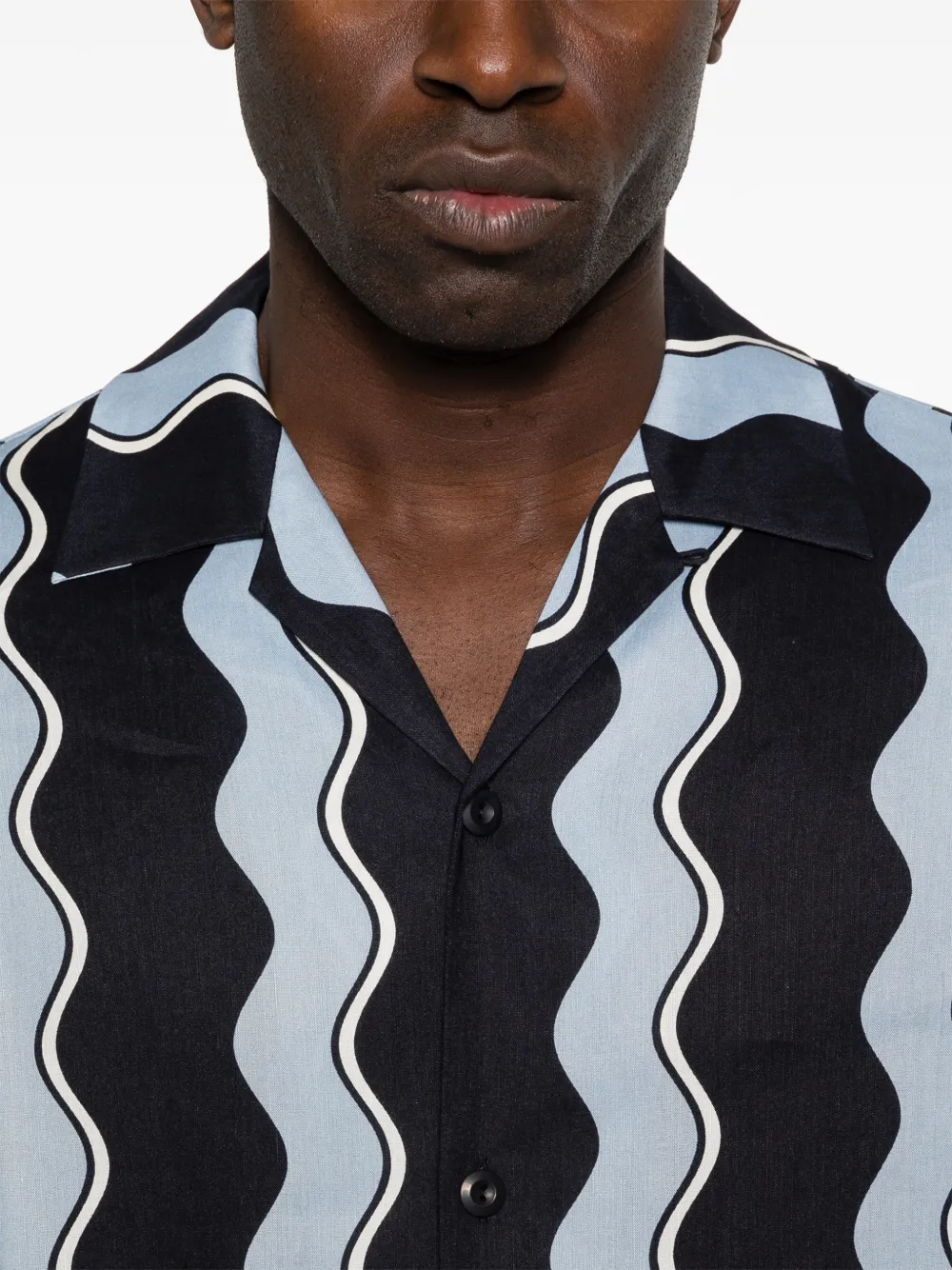 SANDRO Overhemd Blauw
