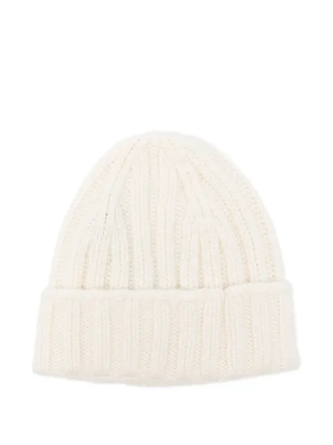 Dell'oglio ribbed beanie hat