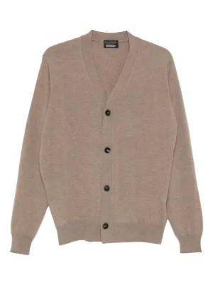 Cruciani ケーブルニット カーディガン | ニュートラル | FARFETCH JP
