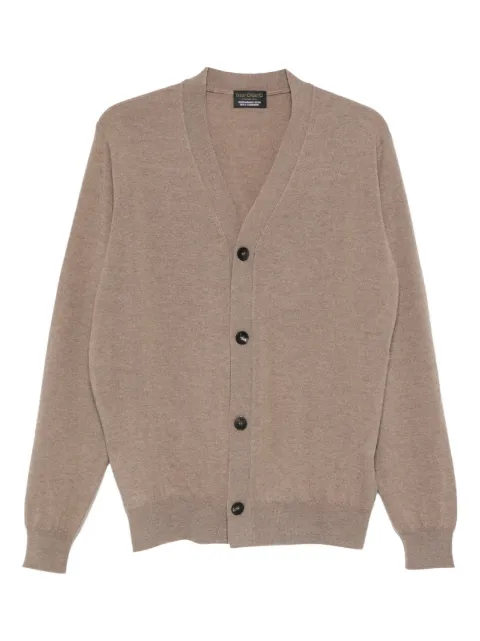 Dell'oglio buttoned V-neck cardigan