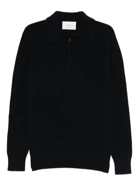Ballantyne knitted polo shirt