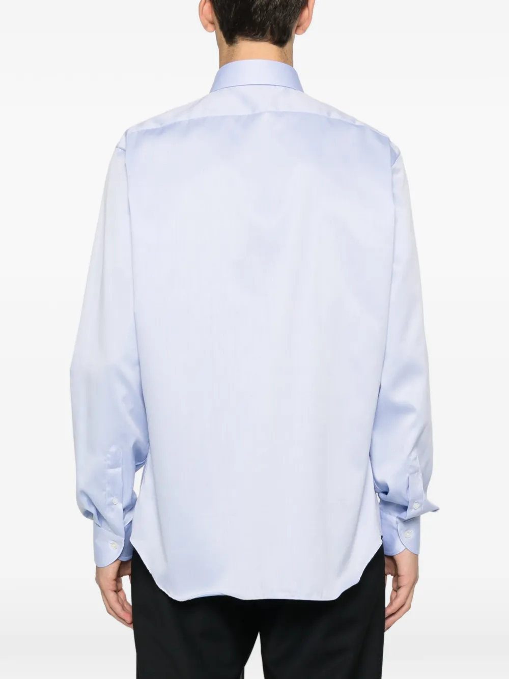Dell'oglio Overhemd met knopen Blauw
