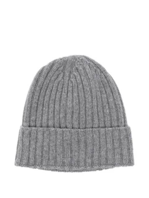 Dell'oglio ribbed beanie hat