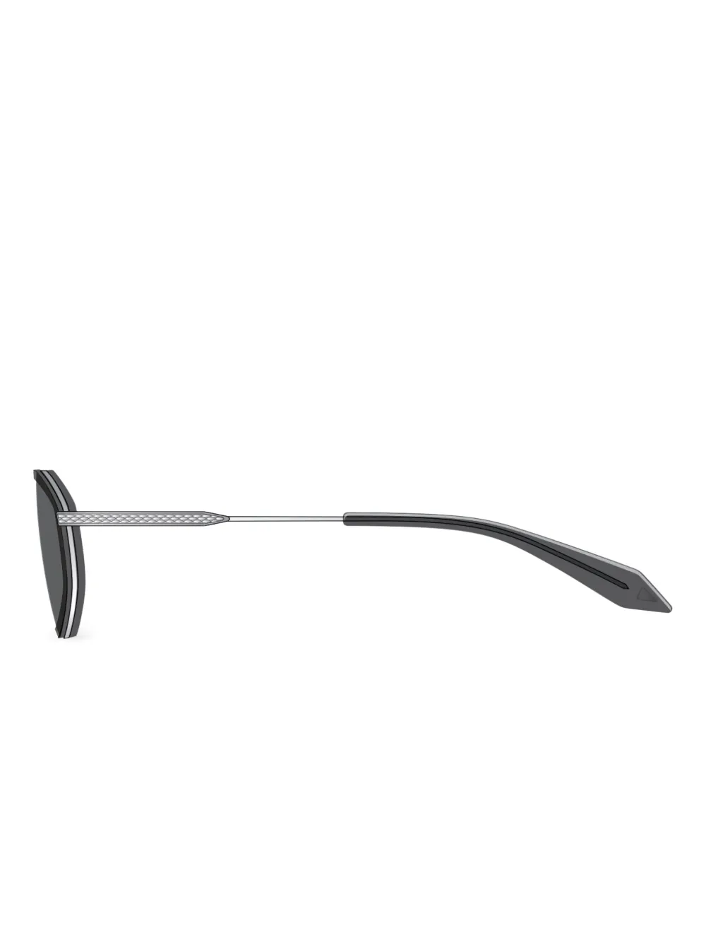 Cutler And Gross Breitling Chrono 0002 Sunglasses In Gray