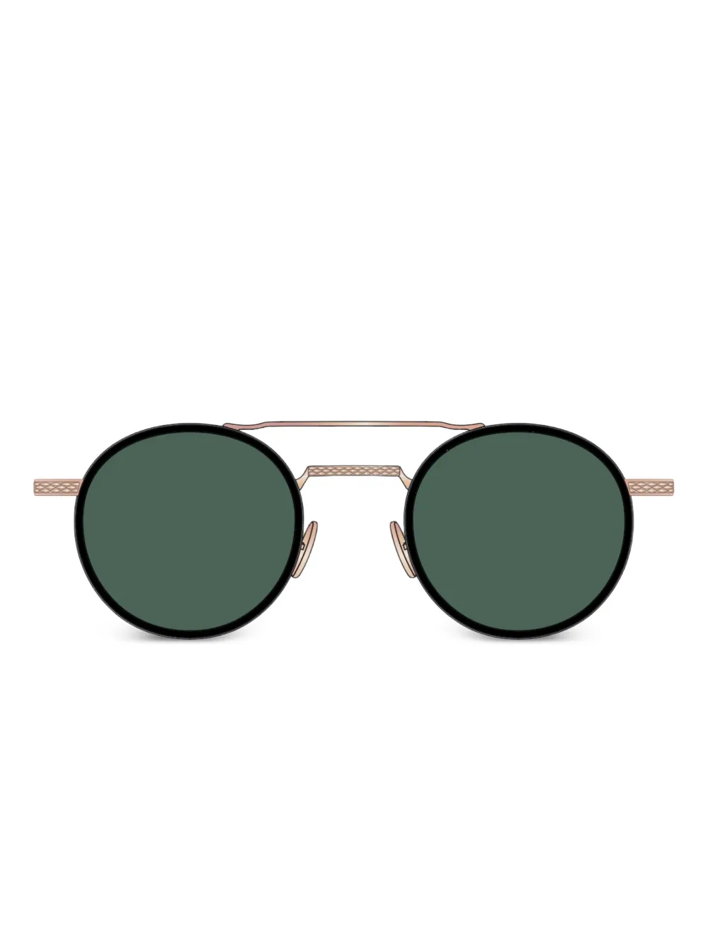 Cutler & Gross Breitling Chrono 0002 zonnebril Goud