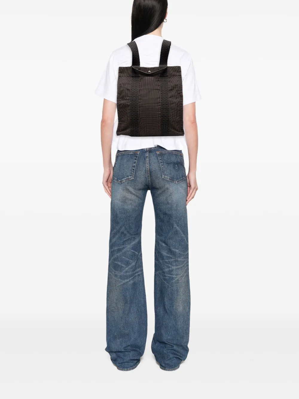 Hermès Pre-Owned 1990-2010 Canvas Herline MM backpack | Pre-Owned | Image 2