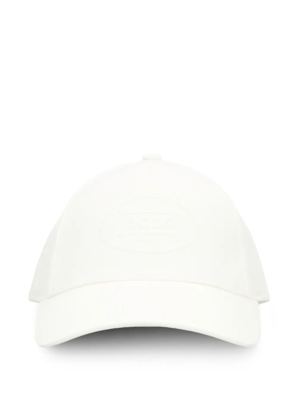 BOSS logo-detail baseball cap | White | Image 1