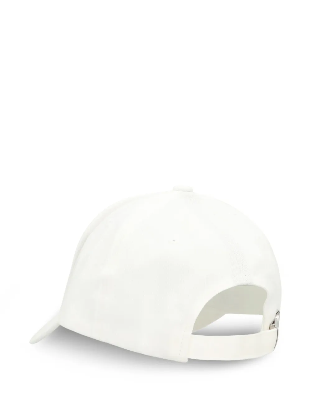 BOSS logo-detail baseball cap - Wit