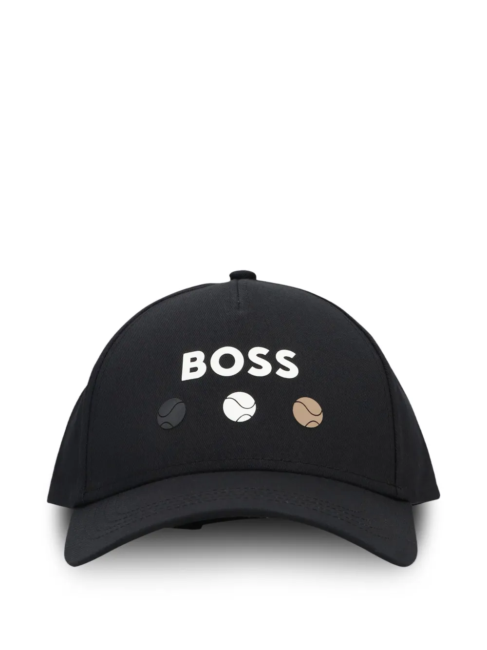 BOSS logo-detail baseball cap | Black | Image 1