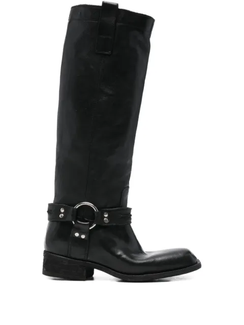 Fauzian Jeunesse 35mm O-ring biker boots