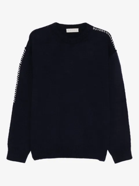 Paura Hotaka crew-neck sweater