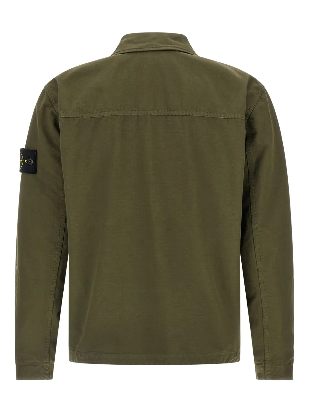 Stone Island snap-button-fastening overshirt - Groen