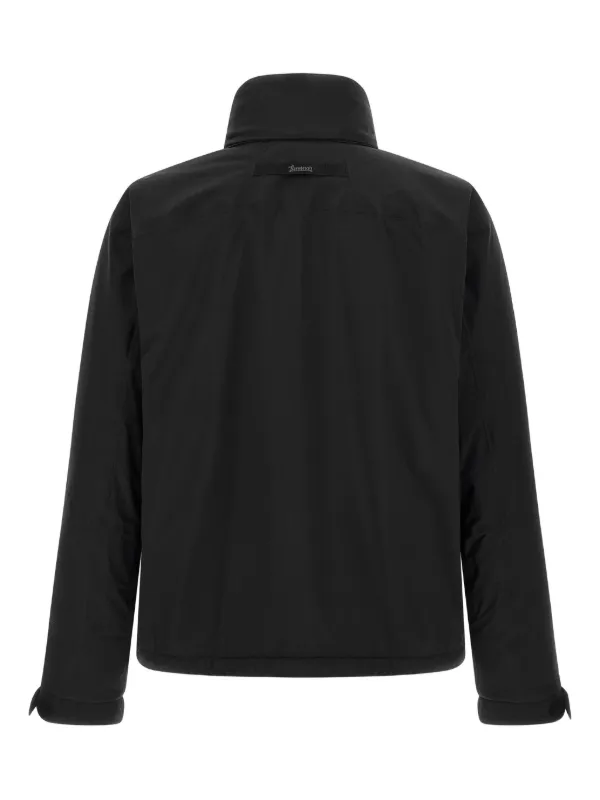 ジャケット・アウター HERNO Lanlnar Rider's jacket Black 44 Herno Gore-Tex removable-hood Padded Jacket | Black | FARFETCH ZA