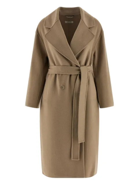 Max Mara Heller belted double-breasted coat