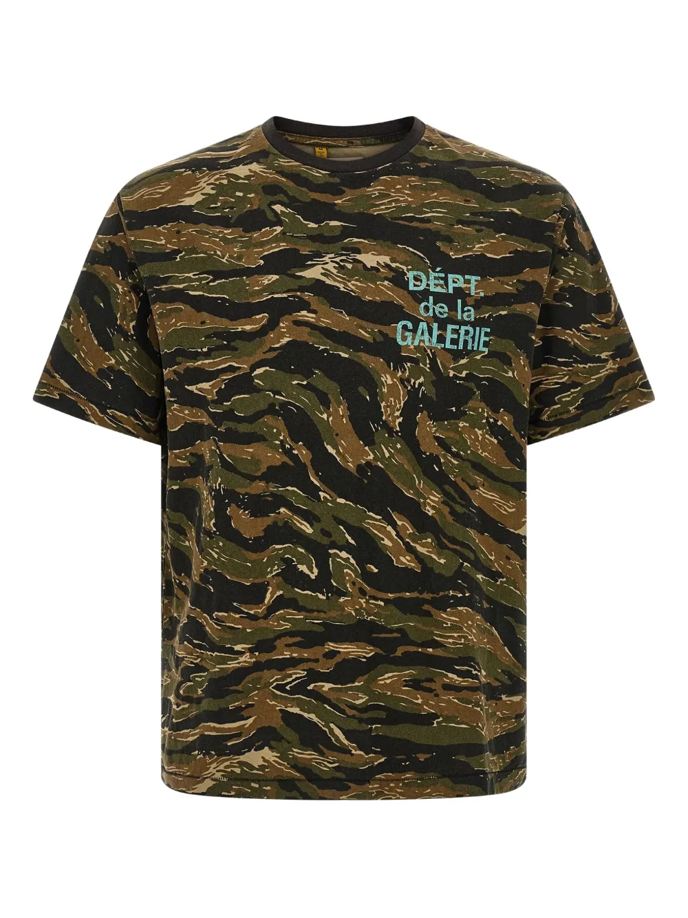 GALLERY DEPT. logo print T-shirt - グリーン GALLERY DEPT. logo print T-shirt - グリーン