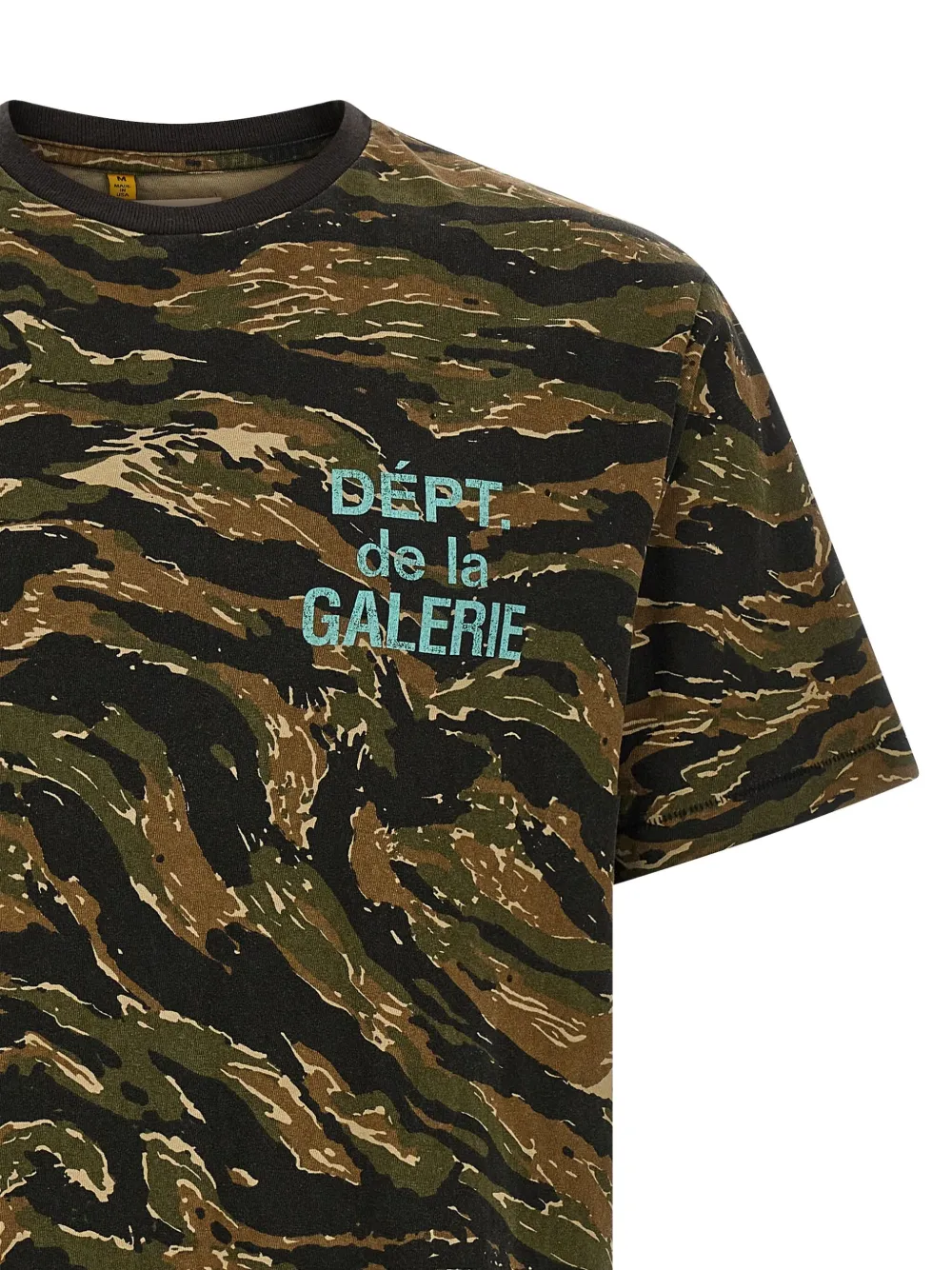 GALLERY DEPT. T-shirt met logoprint Groen