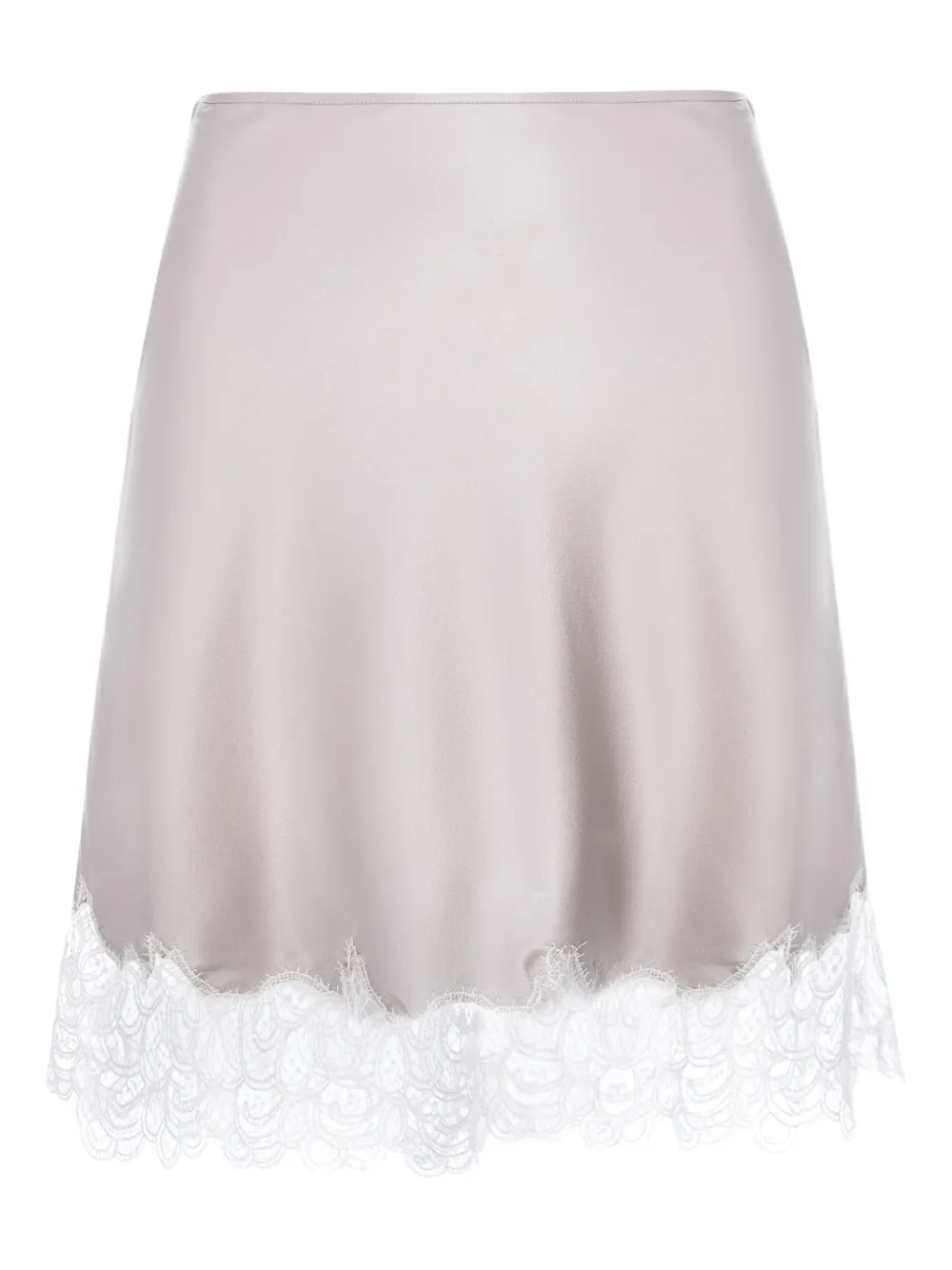 Manurí Josephine Lace Mini Skirt In Neutral