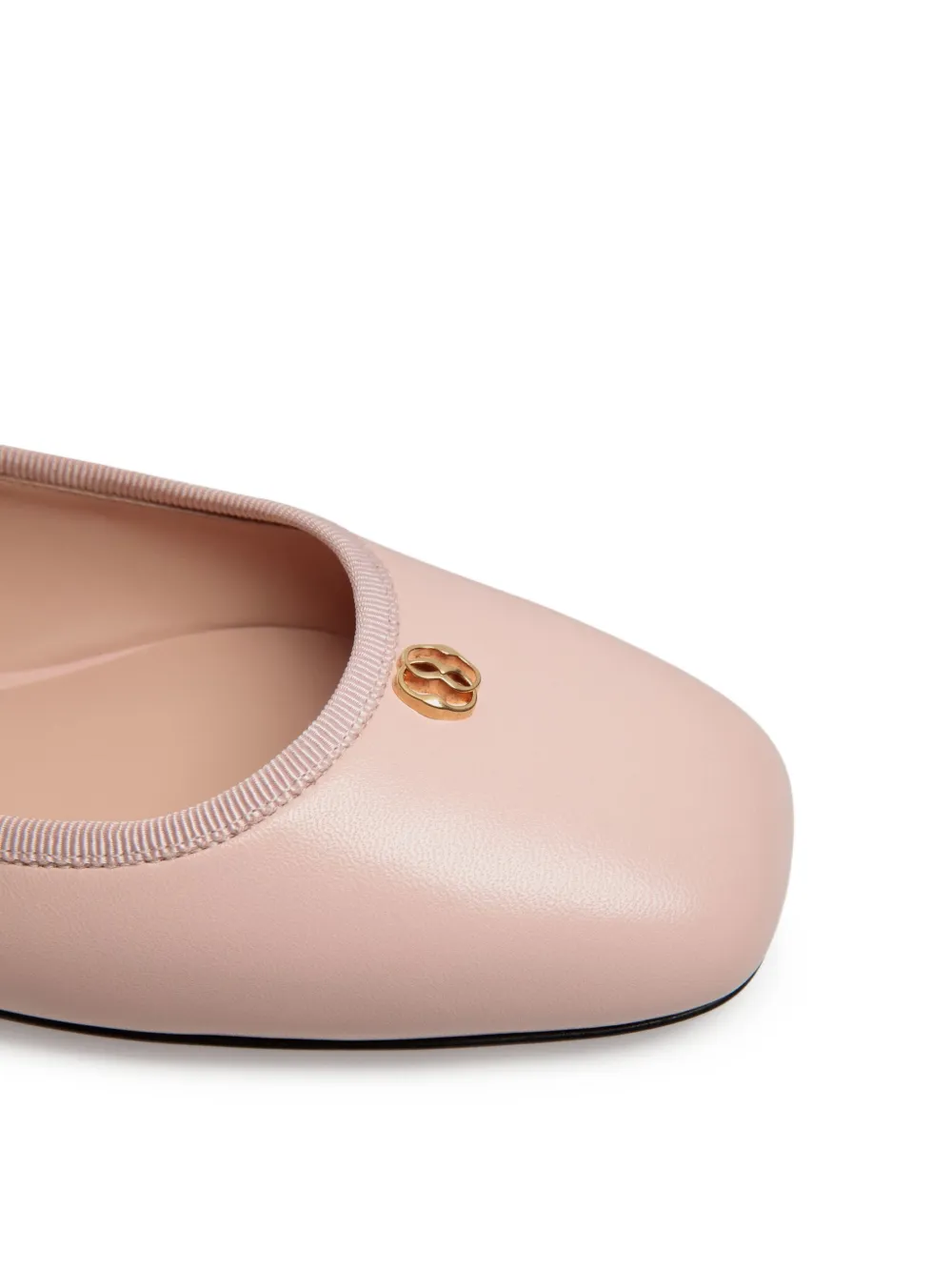 Bally Ballerina's met logodetail Roze