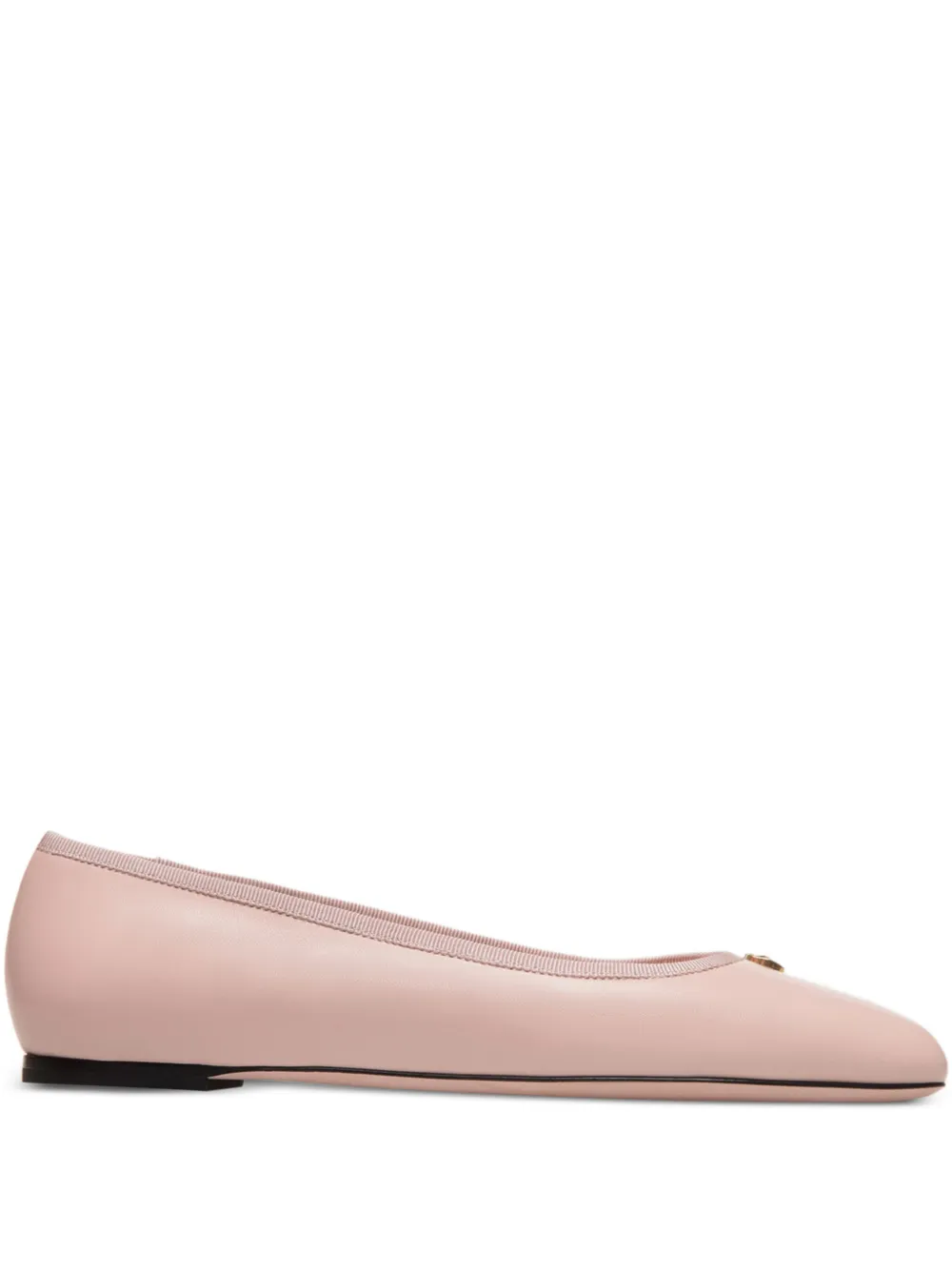 Bally Ballerine con logo - Rosa