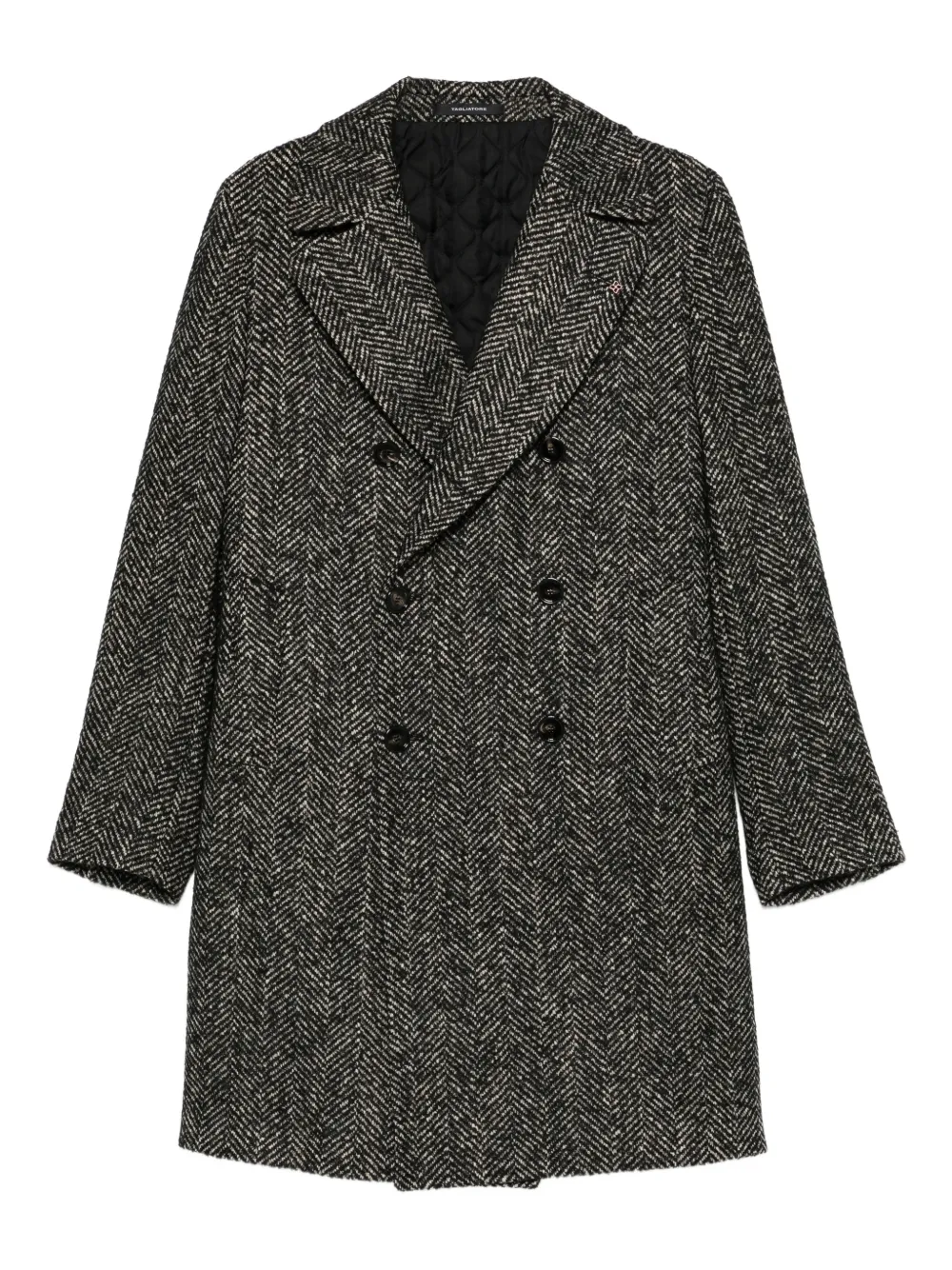 Tagliatore Arden double-breasted coat - Nero