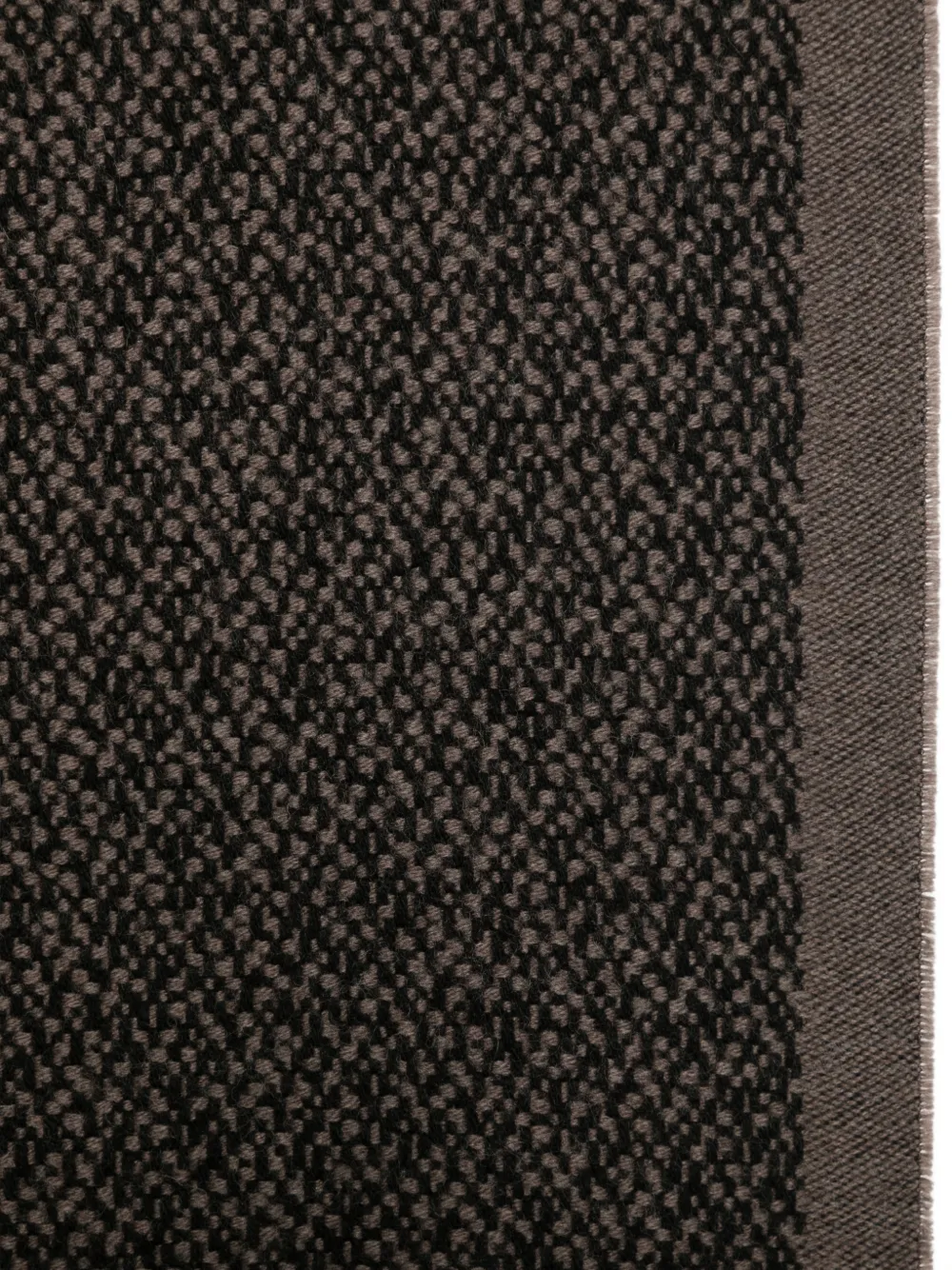  Canali Fringed Scarf - Brown 