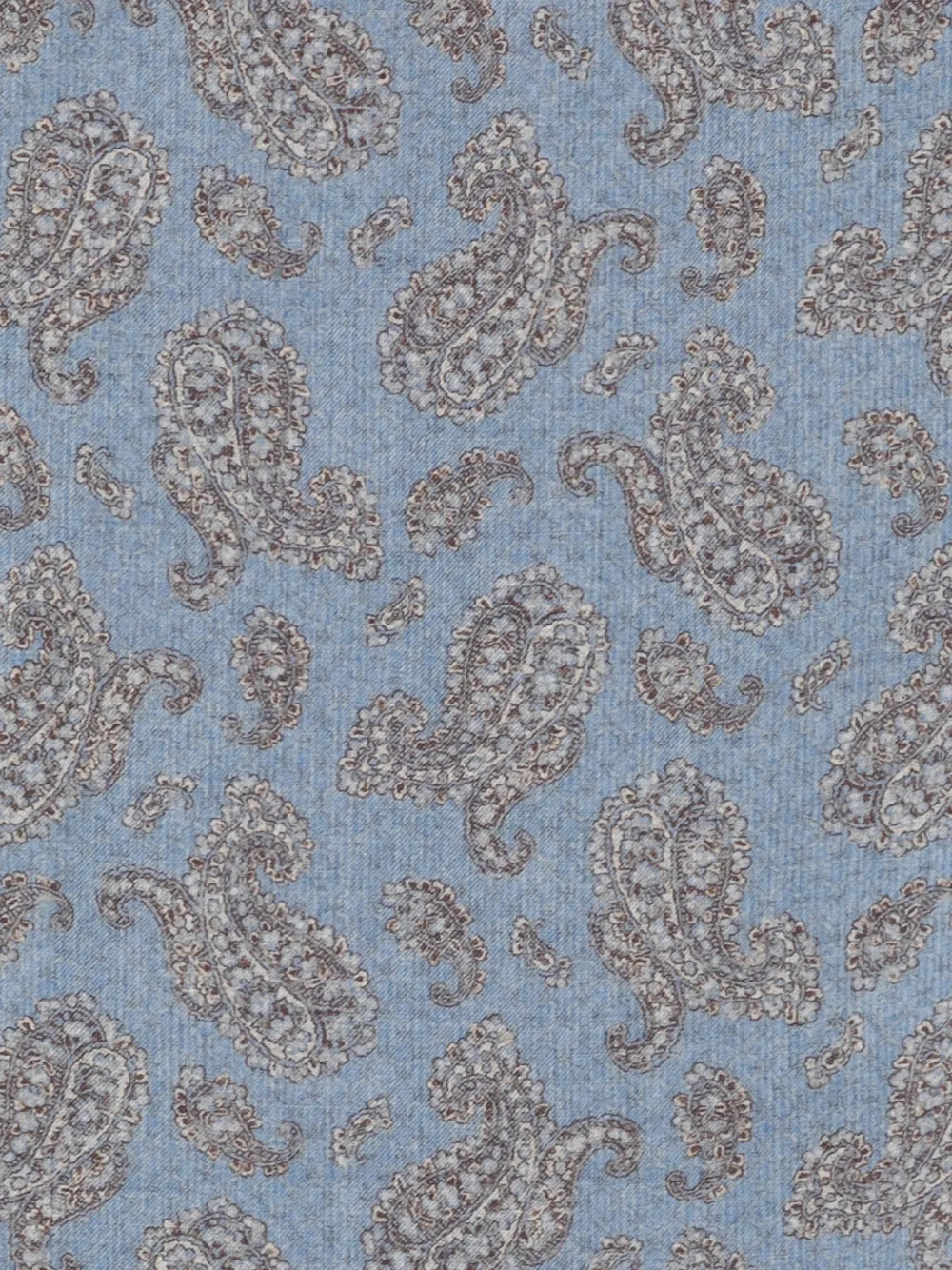 Dell'oglio écharpe frangée à motif cachemire | Image 2