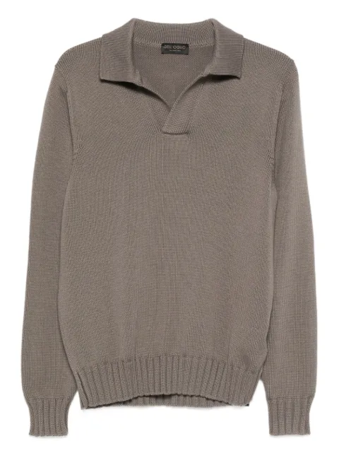 Dell'oglio polo-collar wool sweater 