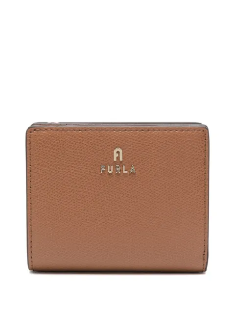 Furla Camelia compact logo-plaque wallet