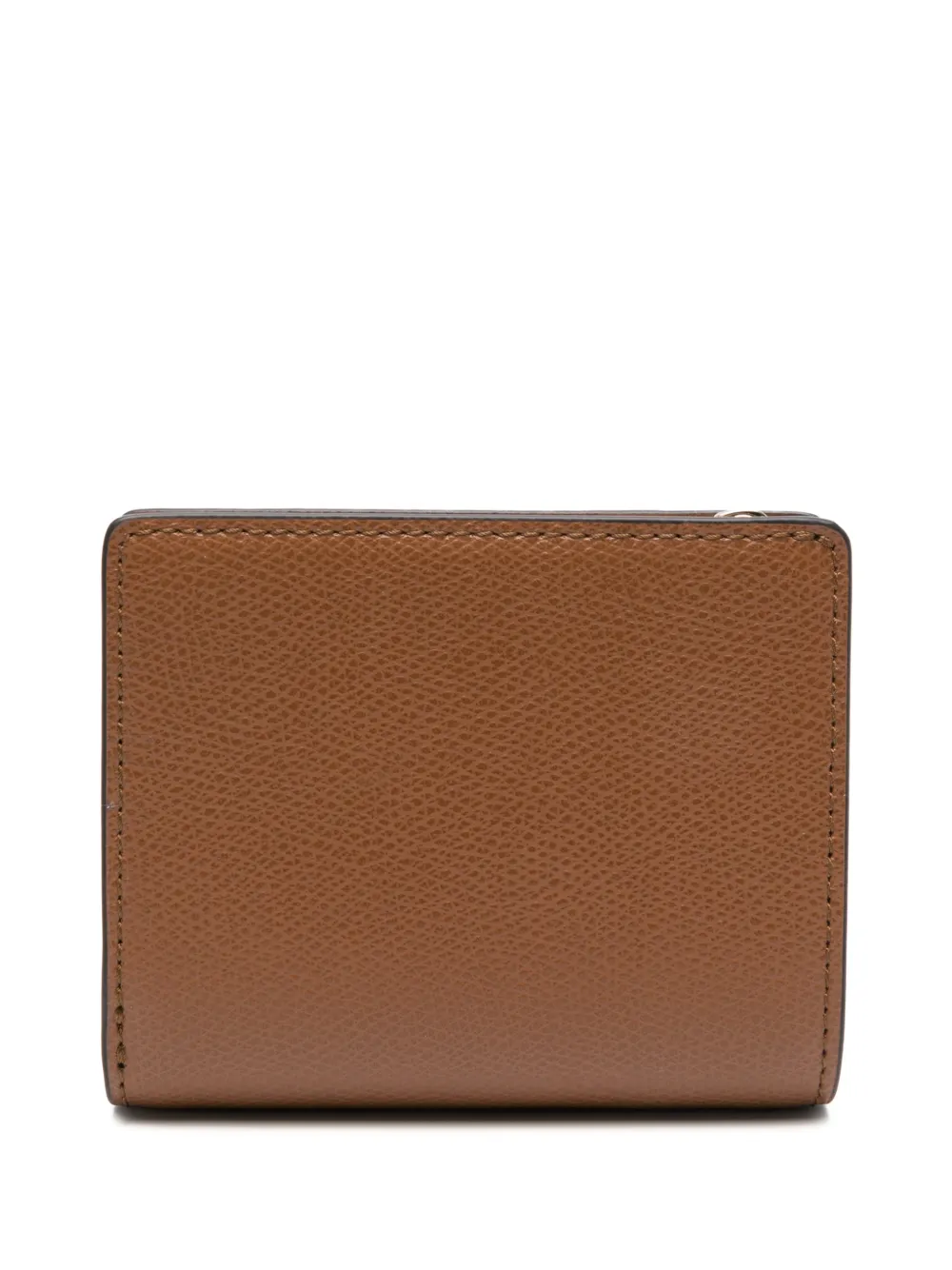 Camelia Compact Logo-Plaque Wallet