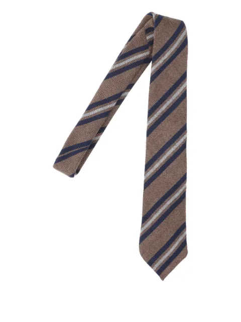 Finamore 1925 Napoli diagonal striped tie
